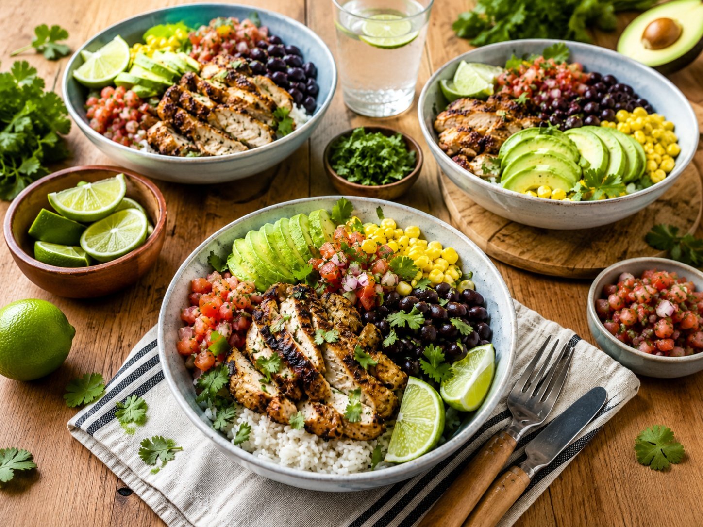 Chicken Rice Bowls